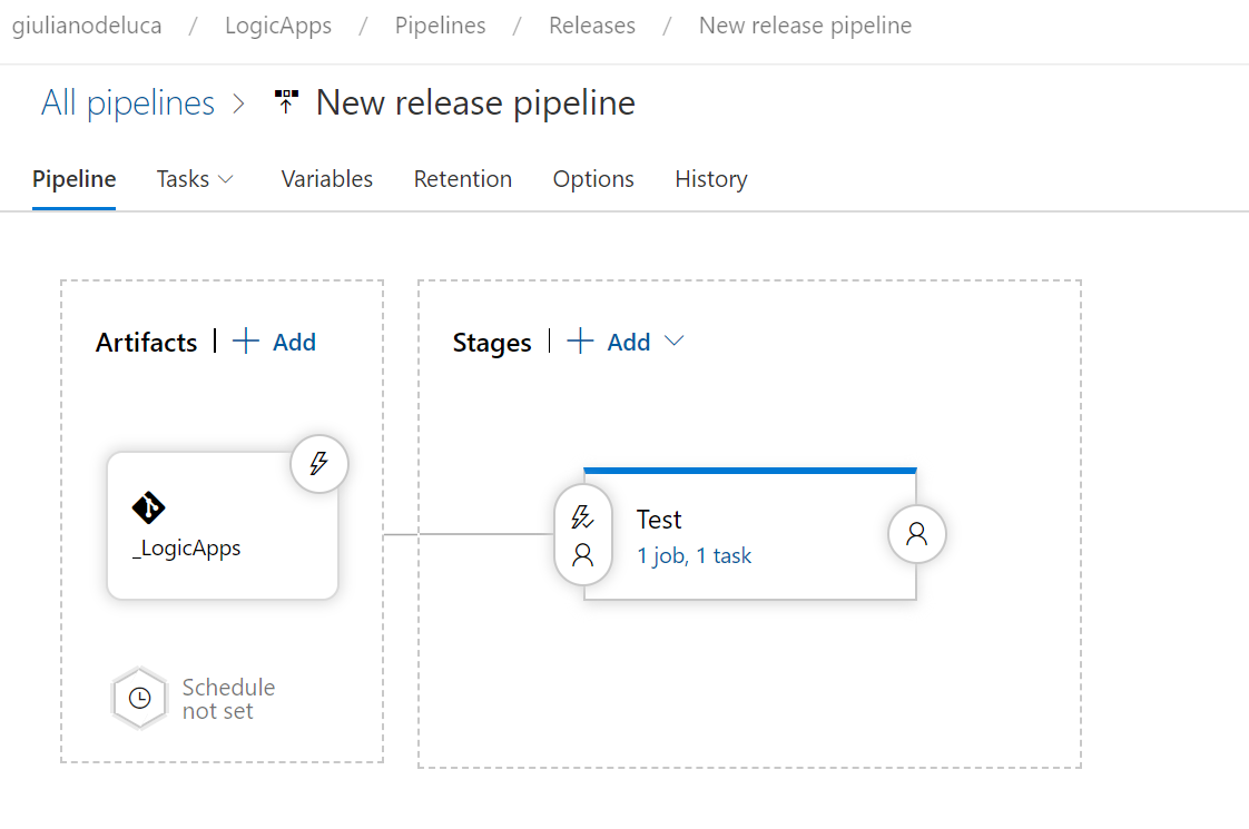 Building a release pipeline on Azure DevOps for Logic Apps