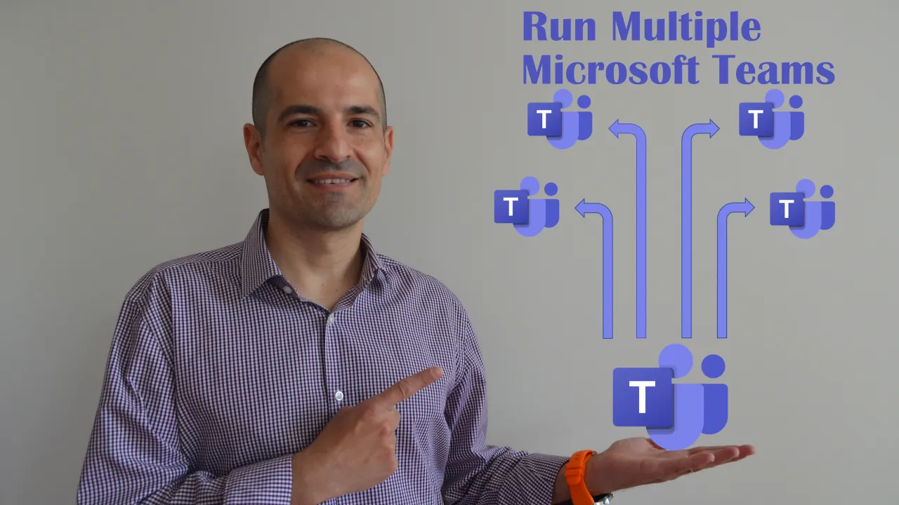 How to open multiple instances of microsoft teams giuliano de luca